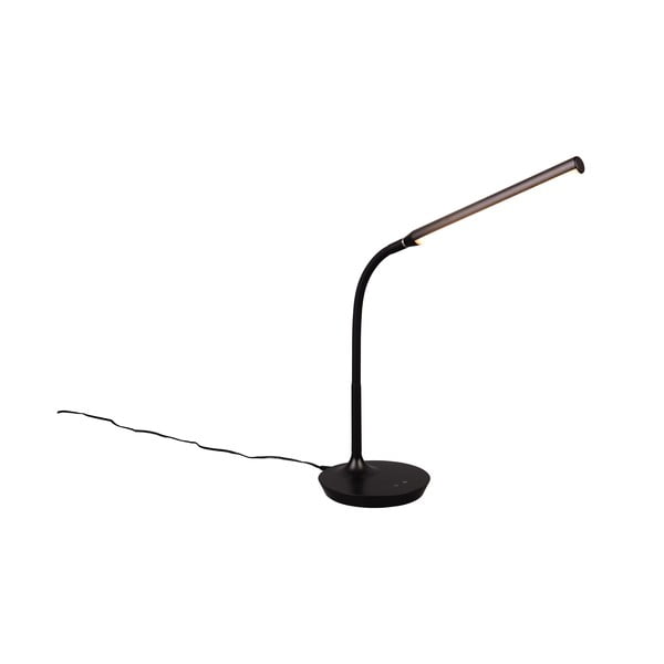 Lampada da tavolo a LED nera (altezza 38 cm) Toro - Trio