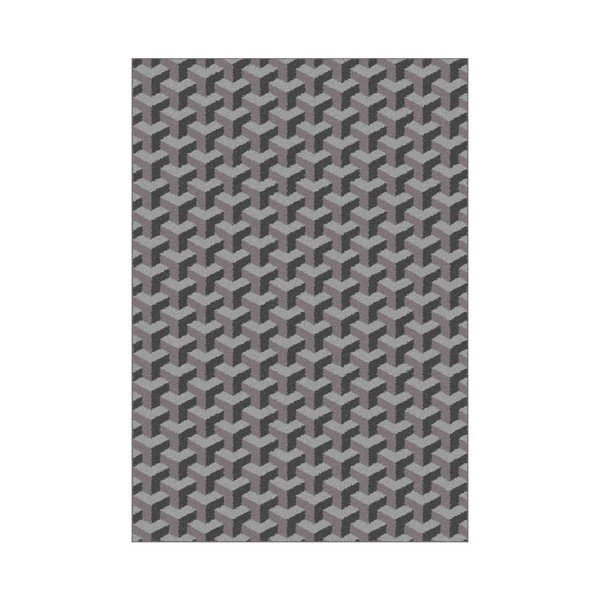 Tappeto grigio Nilo Grey, 160 x 230 cm - Universal