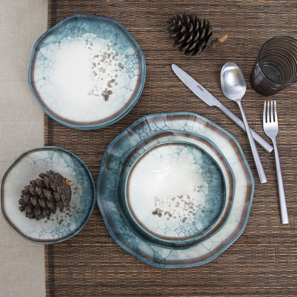 Set da pranzo in porcellana 24 pezzi - Hermia-image-1