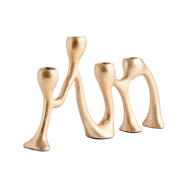 Portacandela in metallo Prato – Premier Housewares-image-1