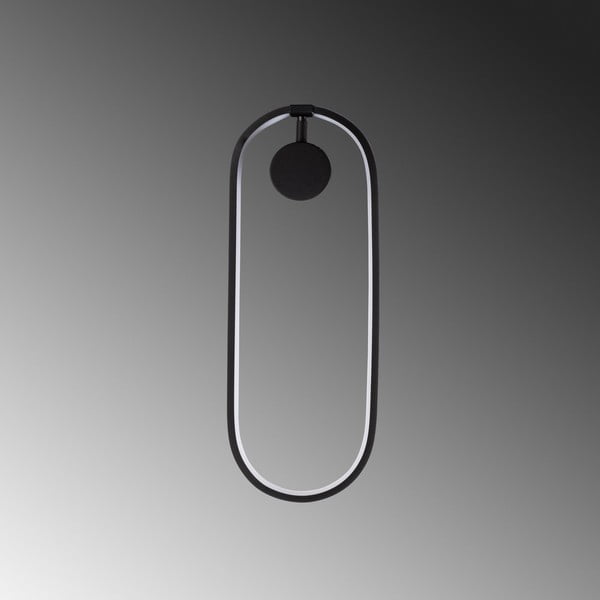 Lampada da parete a LED nera Can - Opviq lights-image-1