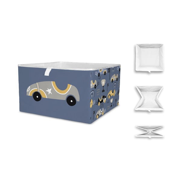 Scatola portaoggetti per bambini in tessuto Ralley - Butter Kings-image-2