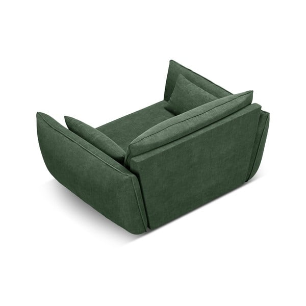 Poltrona verde scuro Vanda - Mazzini Sofas-image-3