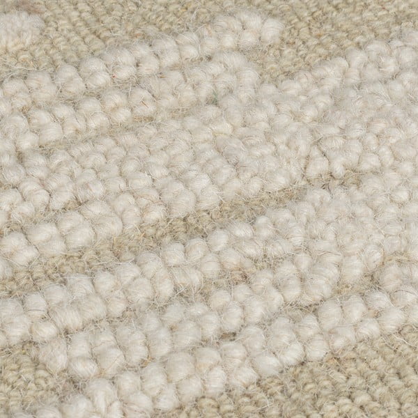 Tappeto beige in lana tessuto a mano 120x170 cm Dion Ikat – Flair Rugs-image-2