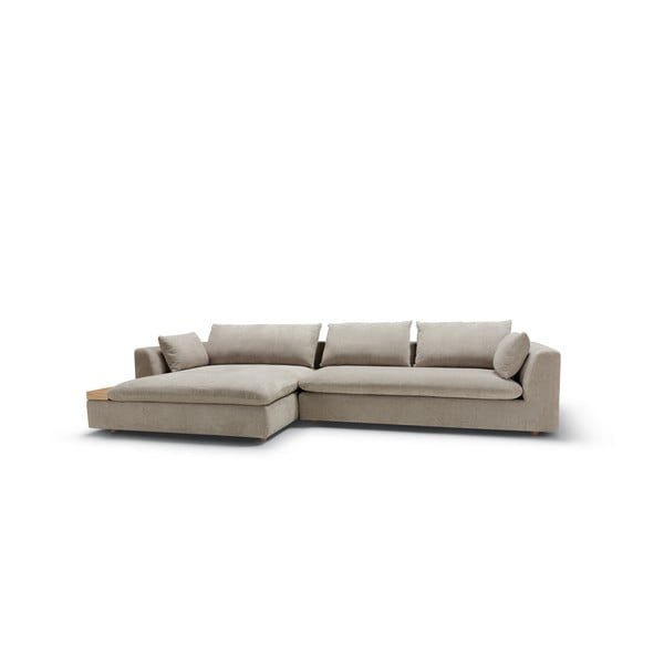 Divano angolare beige (con penisola a sinistra) Milou – Sits-image-3