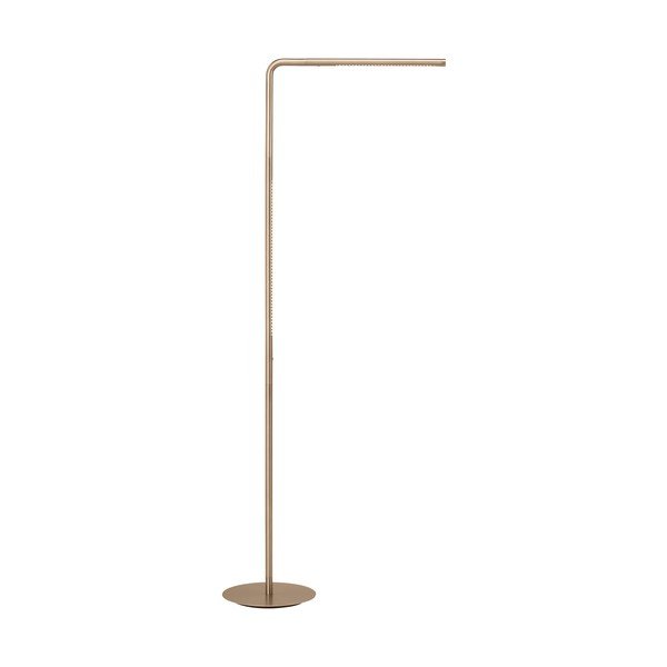 Lampada da terra LED color ottone con intensità regolabile (altezza totale 142,5 cm) Omni Floor – UMAGE-image-4
