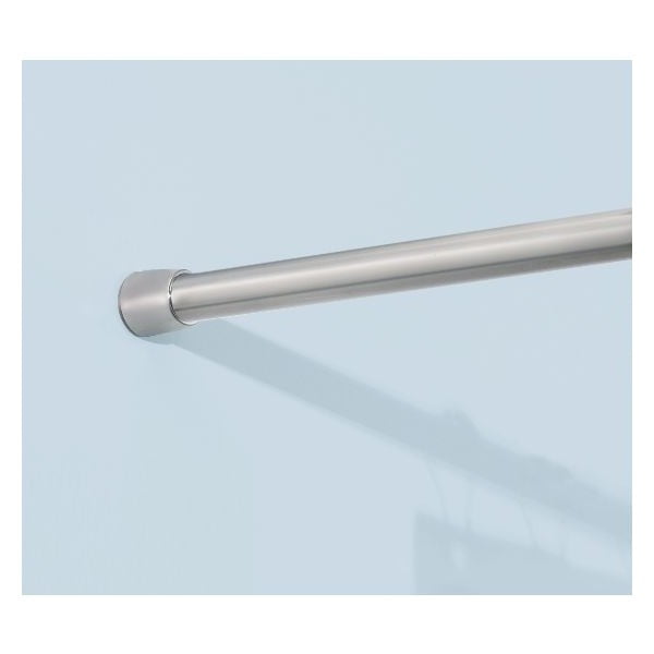 Asta per tende da doccia 66 - 107 cm in argento Forma S - iDesign-image-1