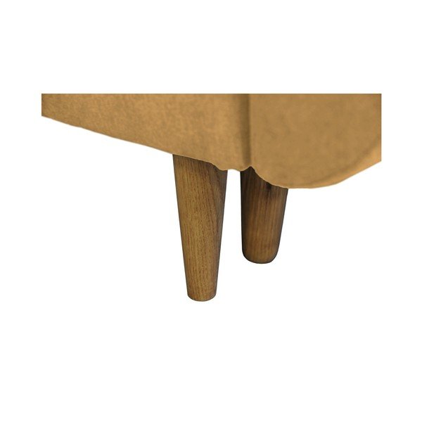 Divano letto giallo con gambe leggere Rose - Mazzini Sofas-image-1