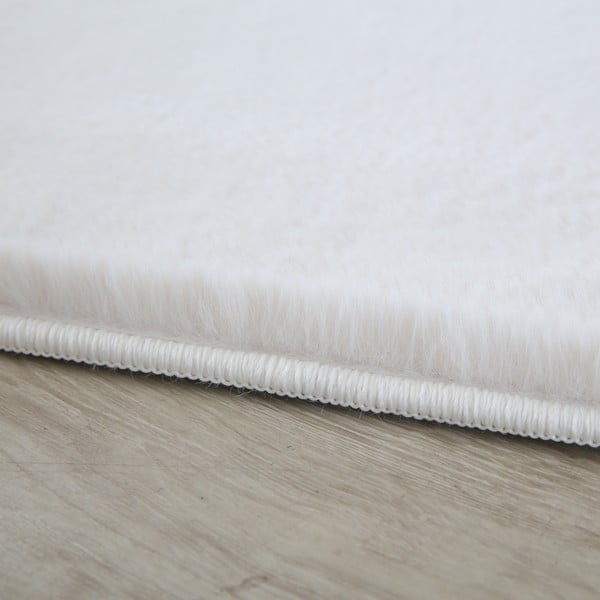 Tappeto rotondo lavabile crema ø 160 cm Pouffy - Ayyildiz Carpets-image-2