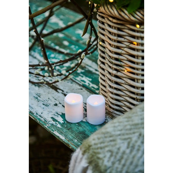 Decorazioni luminose bianche per esterni in set da 2 Storm Mini - Sirius-image-3