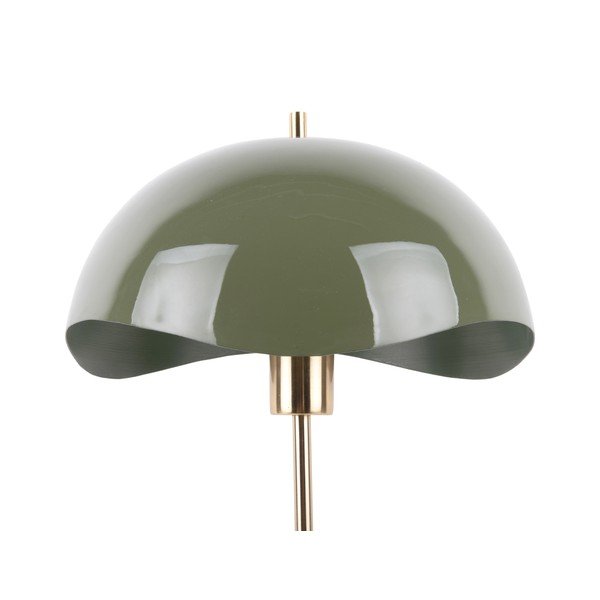 Lampada da tavolo verde (altezza 56 cm) Waved Dome - Leitmotiv-image-4