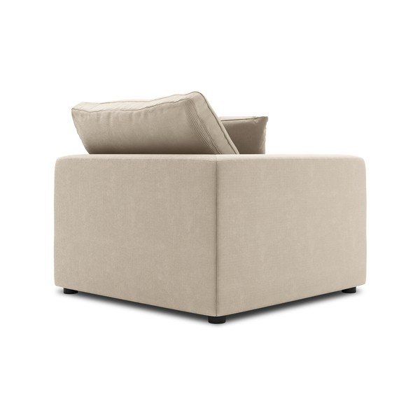Parte angolare beige del divano modulare in velluto a coste, angolo sinistro Galaxy - Windsor & Co Sofas-image-3