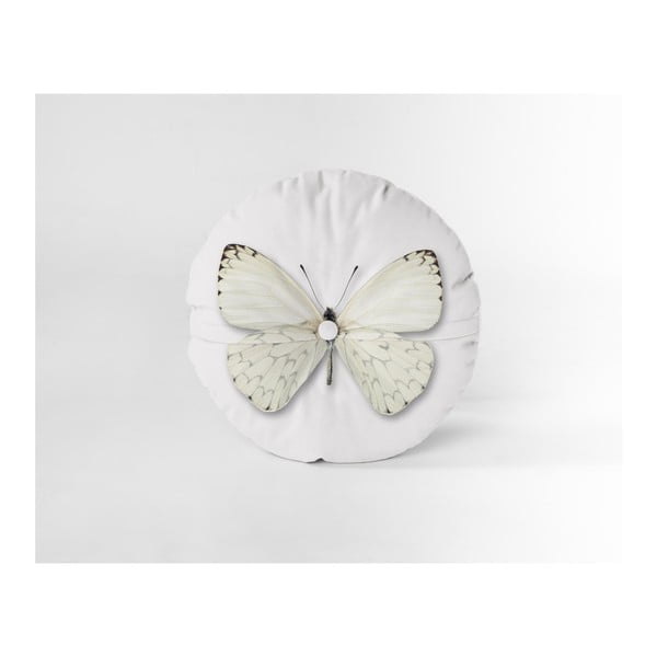 Cuscino in velluto Butterfly, ⌀ 45 cm - Velvet Atelier