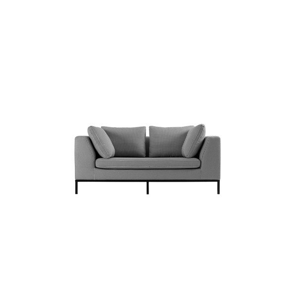 Divano a due posti bianco e nero Custom Form Ambient - CustomForm