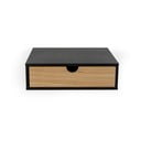 Comodino nero a parete Farsta - Woodman