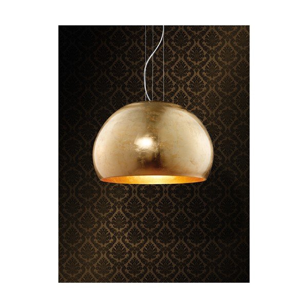 Apparecchio a sospensione in Ontario color oro, altezza 1,5 m - Trio-image-1