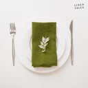 Tovaglioli in set da 2 Christmas Green - Linen Tales