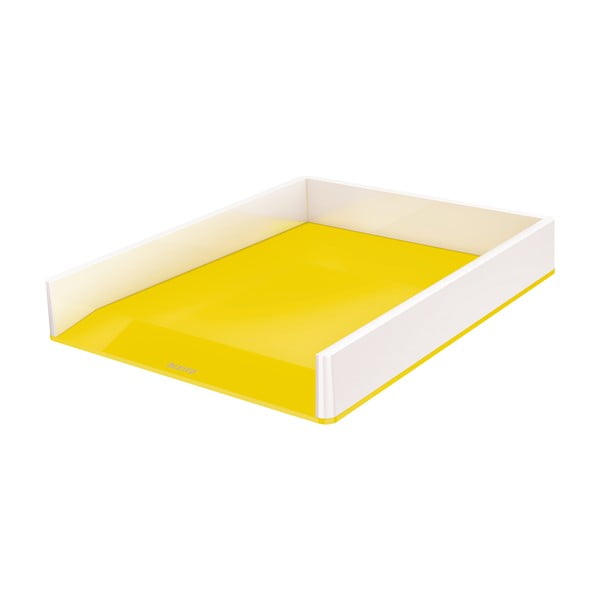 Portadocumenti bianco e giallo WOW - Leitz