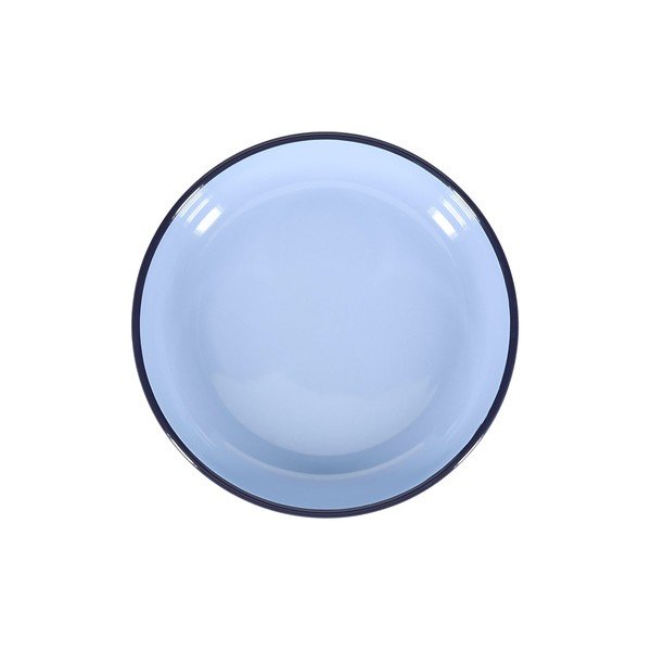 Piatto fondo blu in gres ø 21 cm Duo – ONA-image-3