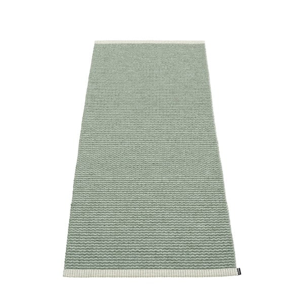 Passatoia da interno/esterno verde chiaro 60x150 cm Mono Sage Army – Pappelina