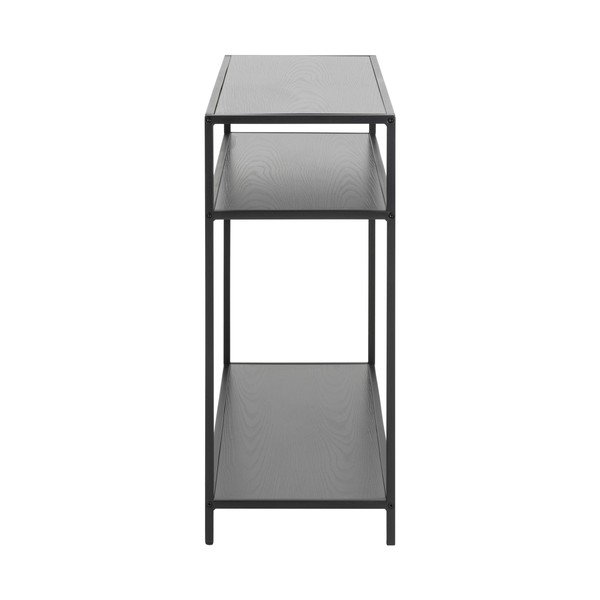 Tavolo consolle nero 100x35 cm Seaford - Actona-image-3
