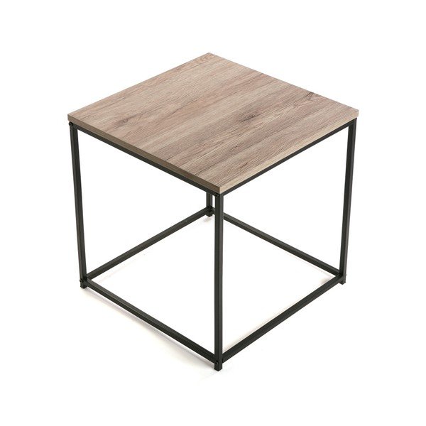 Set di 2 tavoli in legno di quercia Meno - Versa-image-1