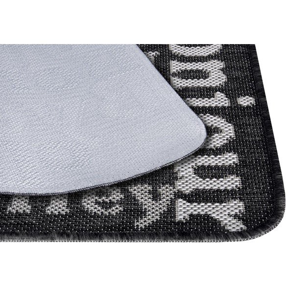 Zerbino grigio antracite , 50 x 80 cm Weave Bonjour - Hanse Home-image-2