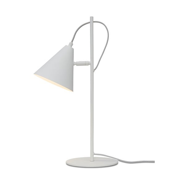 Lampada da tavolo bianca con paralume in metallo (altezza 50,5 cm) Lisbon - it's about RoMi
