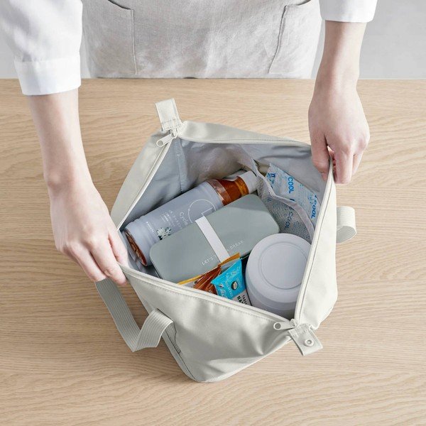 Borsa termica grigio chiaro 8 l Tower – YAMAZAKI-image-2