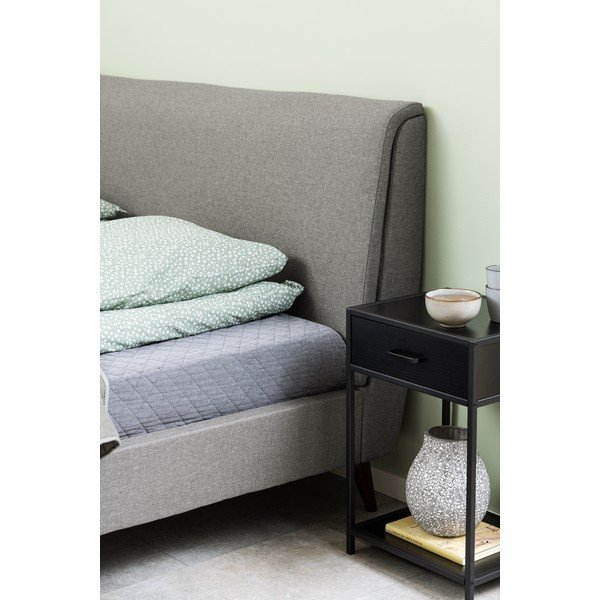 Comodino nero Seaford - Actona-image-2