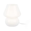 Lampada da tavolo in vetro bianco Vetro, altezza 18 cm - Leitmotiv