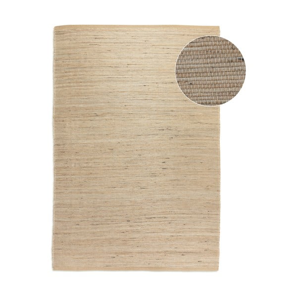 Tappeto beige in misto iuta tessuto a mano 60x90 cm Handloom – Hanse Home