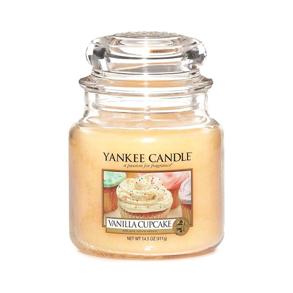 Tempo di combustione della candela profumata 65 h Vanilla Cupcake - Yankee Candle