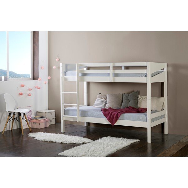 Letto a castello bianco , 90 x 200 cm Torino - Marckeric-image-1