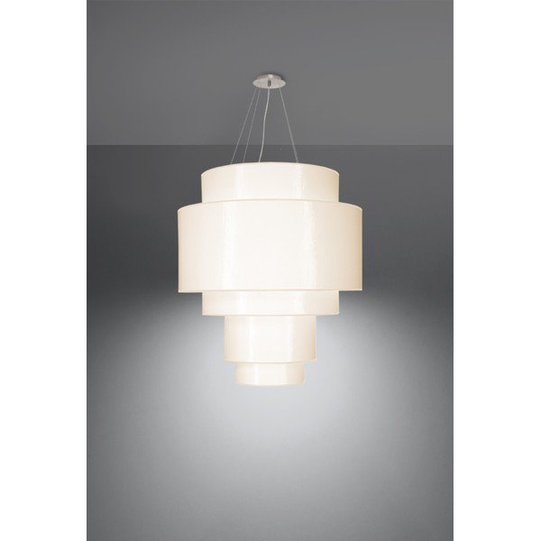 Apparecchio a sospensione bianco ø 80 cm Elber - Sollux-image-2