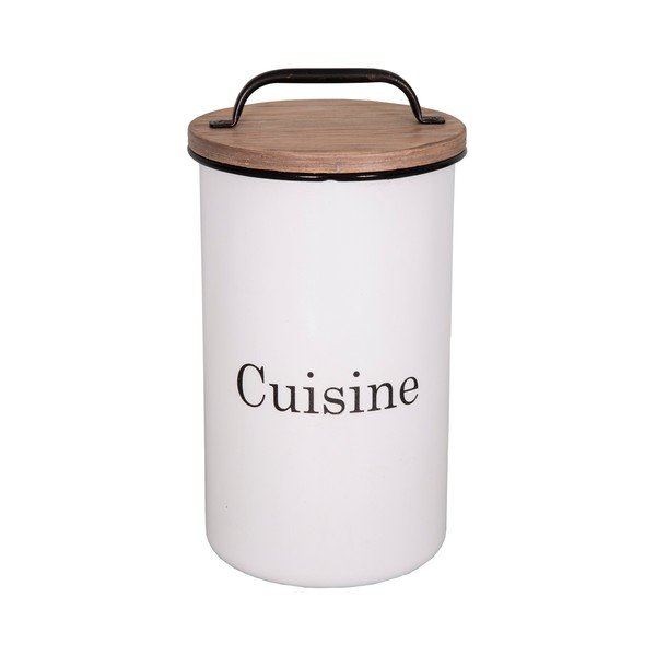 Vaso per alimenti bianco, ø 15,5 cm - Antic Line