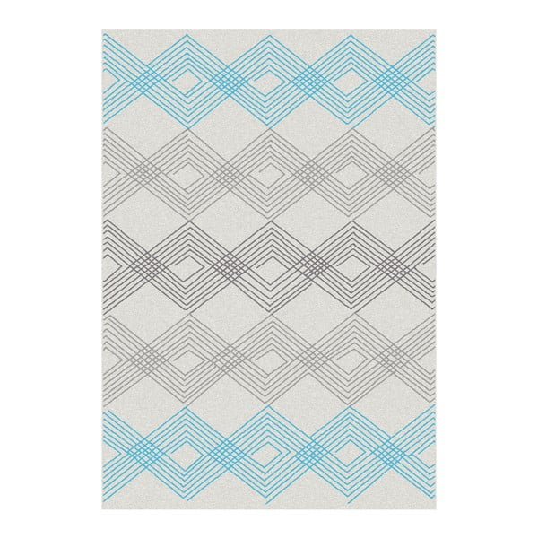 Tappeto Norvegia Blanco Bianco, 80 x 150 cm - Universal