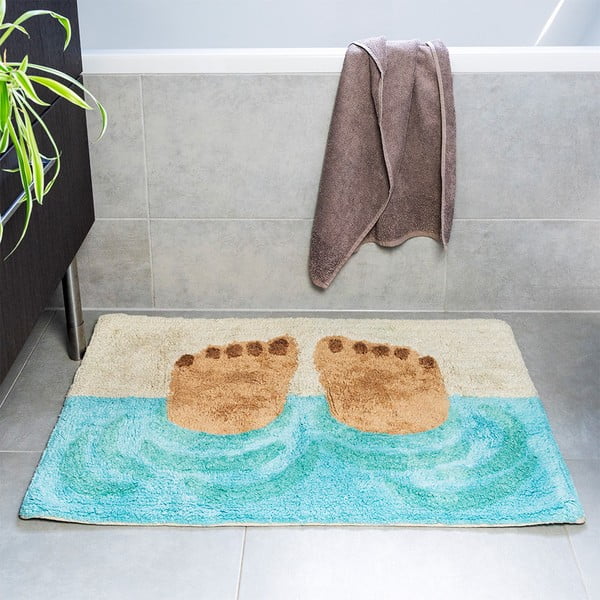 Tappetino per il bagno 50x80 cm Bathing Feet – Rex London-image-1