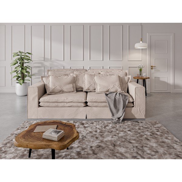 Divano beige 236 cm Nora – Ropez-image-1