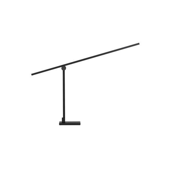 Lampada da tavolo LED nera opaca in metallo con struttura flessibile/con intensità regolabile (altezza totale 47 cm) Tenso – Nova Luce