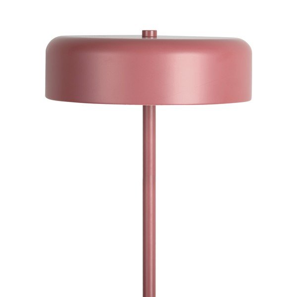 Lampada da terra burgundy con paralume in metallo (altezza totale 140 cm) Riqueza Palo – Leitmotiv-image-2