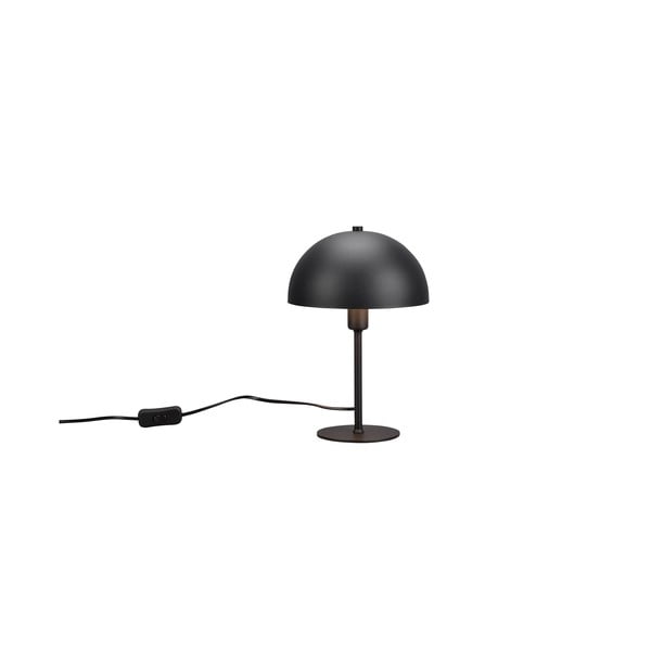 Lampada da tavolo nera opaca (altezza 30 cm) Nola - Trio-image-1