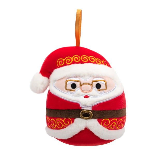 Addobbo natalizio in tessuto ø 10 cm Santa Nick - SQUISHMALLOWS