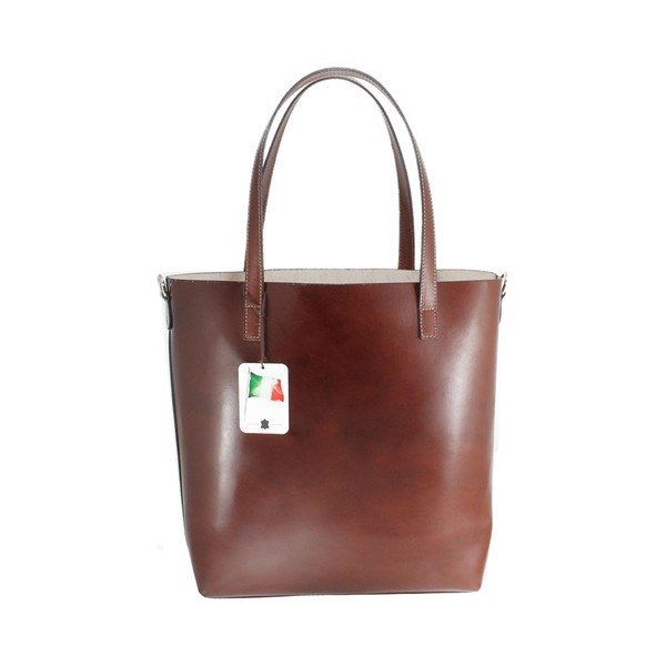 Borsa in pelle marrone Greta - Chicca Borse-image-2