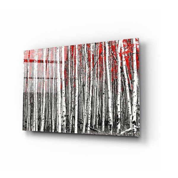 Pittura su vetro Betulle - Insigne