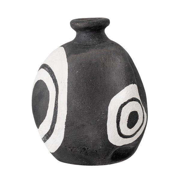 Vaso in terracotta nera Mika - Bloomingville-image-2