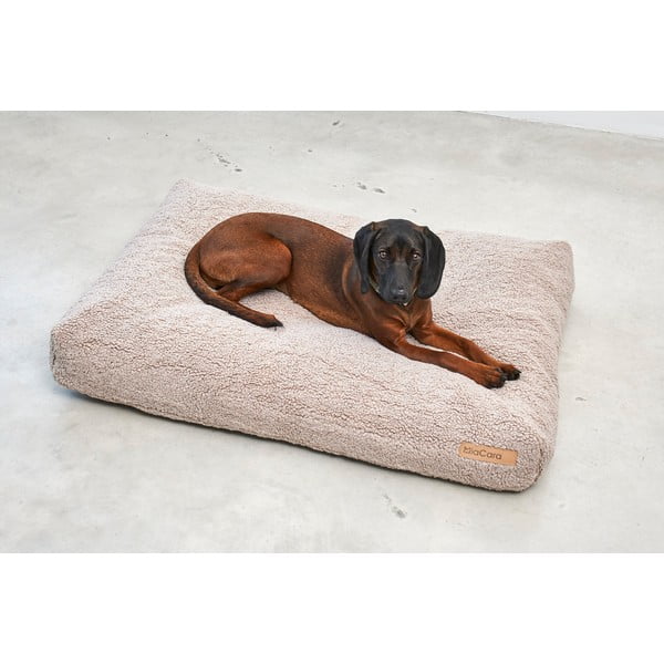 Materassino beige in bouclé per cane 120x90 cm Senso Greige L – MiaCara-image-4