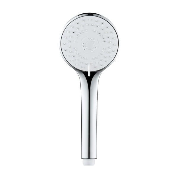 Set per doccia color argento lucido in acciaio inox con doccetta/con supporto scorrevole 70 cm Uno – Allstar-image-2