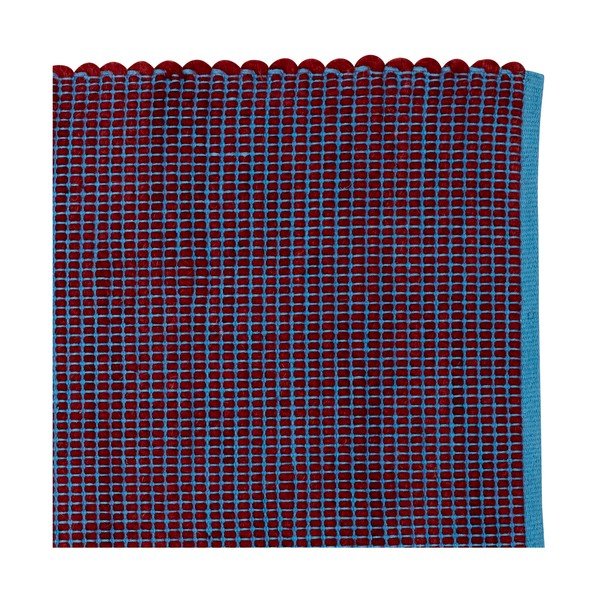 Tappeto in lana e cotone viola e blu Lexa, 80 x 200 cm - Hübsch-image-2