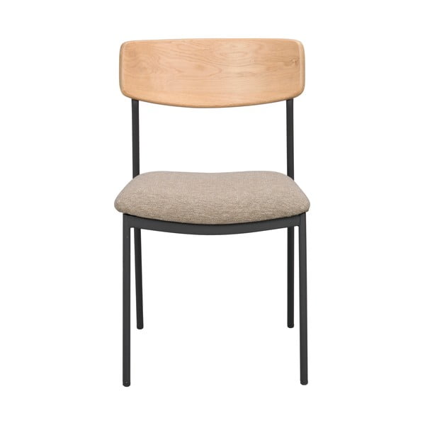 Sedie da pranzo in colore beige-naturale in set da 2 Maymont - Rowico-image-2